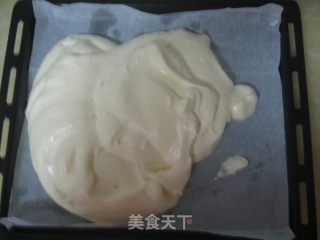千叶纹蛋糕卷【花纹画反啦】的做法步骤：8