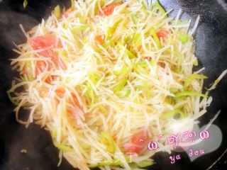 酸辣土豆丝的做法步骤：7