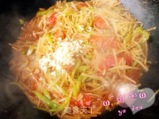 酸辣土豆丝的做法步骤：9