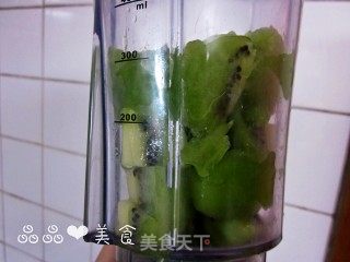 清凉一夏——猕猴桃冰淇淋的做法步骤：6