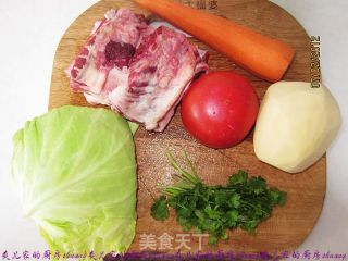 苏伯汤的做法步骤：1