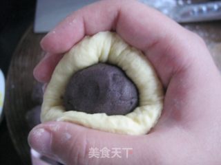 南瓜豆沙包的做法步骤：8