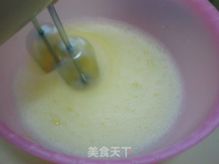 低糖肉松蛋糕卷的做法步骤：5