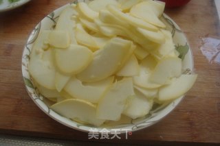 【西红柿炒笋瓜】的做法步骤：1
