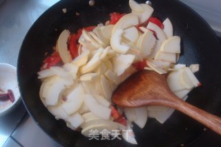 【西红柿炒笋瓜】的做法步骤：6