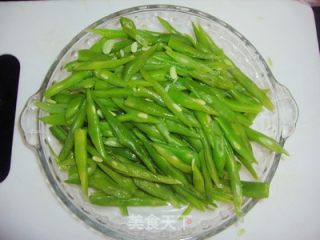辣炒四季豆丝的做法步骤：4