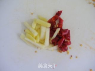 辣炒四季豆丝的做法步骤：5