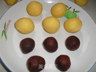 南瓜糯米饼的做法步骤：5