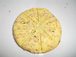 南瓜糯米饼的做法步骤：10