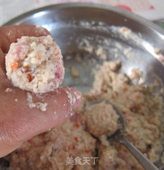 豆腐丸子的做法步骤：7