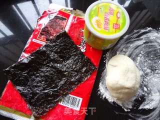 紫菜肉松卷的做法步骤：1