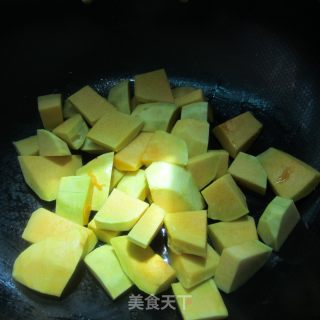 香甜老南瓜-----特效保健蔬菜的做法步骤：2