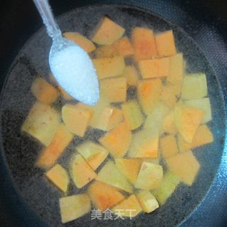 香甜老南瓜-----特效保健蔬菜的做法步骤：4