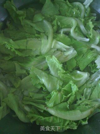 家常小炒——蒜蓉生菜的做法步骤：1
