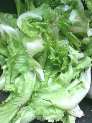 家常小炒——蒜蓉生菜的做法步骤：4