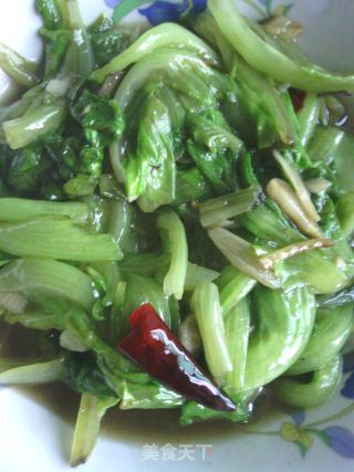 家常小炒——蒜蓉生菜的做法步骤：6