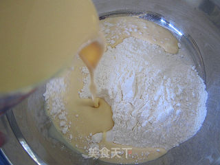 奶香鲜玉米煎饼的做法步骤：3