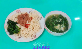 DIY---天气太热，肉碎酱冷面来一盘的做法步骤：4