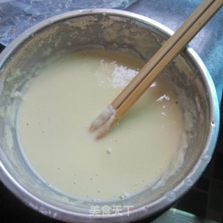 肉片煎饼的做法步骤：2
