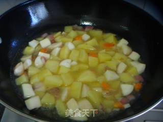 咖喱鲍菇土豆块的做法步骤：7