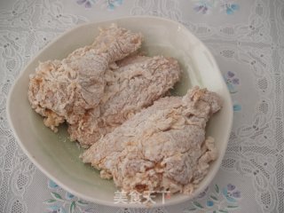 香辣炸鸡翅（家庭版）的做法步骤：5