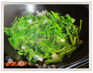[夏天的菜]------蒜香南瓜嫩头！的做法步骤：5