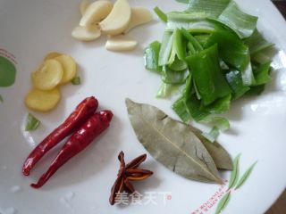 红焖肉炖芸豆的做法步骤：3