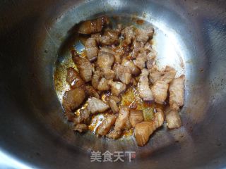 红焖肉炖芸豆的做法步骤：6