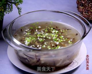 香菇青鱼羹的做法步骤：9