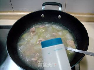 冬瓜兔肉汤的做法步骤：3