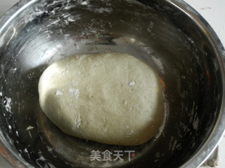 紫薯绿茶双色馒头的做法步骤：8