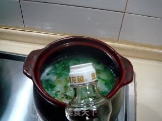 草鱼菠菜粥的做法步骤：9