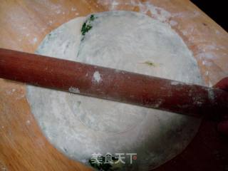 山西家常面食“煎烙韭菜饼”的做法步骤：8