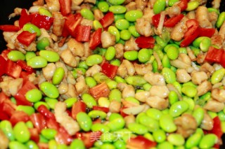 家常小炒之青豆鸡丁的做法步骤：5