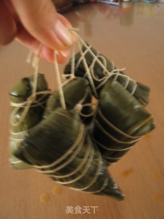 自己做的放心粽子的做法步骤：12