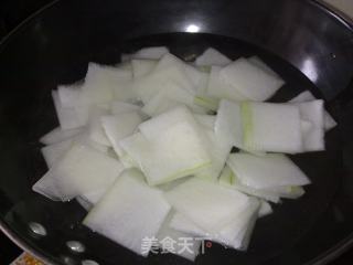 酸梅汁淋冬瓜的做法步骤：5