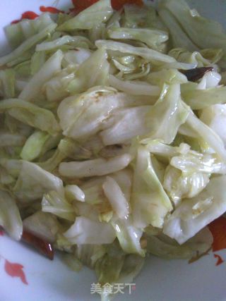 家常小炒——手撕包菜的做法步骤：6