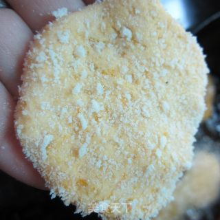 炸南瓜饼的做法步骤：8