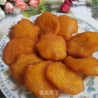 炸南瓜饼的做法步骤：11