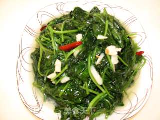 简单的夏日小菜----蒜蓉空心菜的做法步骤：7