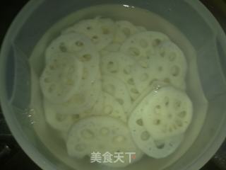 凉拌藕片的做法步骤：4