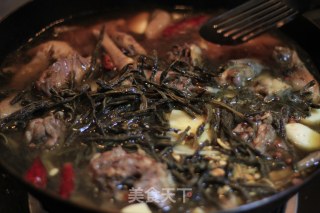 干锅啤酒鸡的做法步骤：7