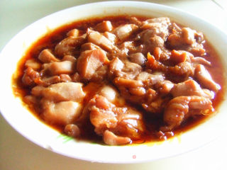 柱候酱蒸鸡腿肉的做法步骤：5