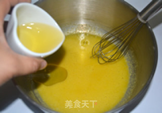 黑芝麻戚风蛋糕的做法步骤：4