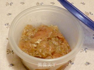 香煎鸡脯肉的做法步骤：2