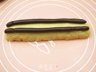 彩色熊猫饼干 不用模具 不用色素的做法步骤：16