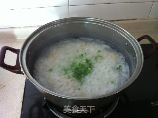 瑶柱冬瓜丝粥的做法步骤：7