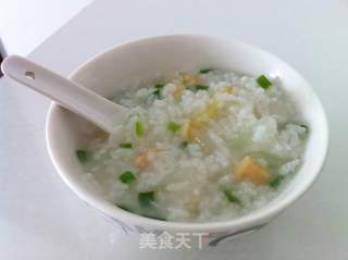 瑶柱冬瓜丝粥的做法步骤：8
