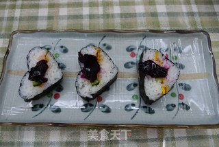 心形寿司简单做（小朋友也可以做）的做法步骤：1
