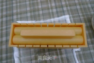 心形寿司简单做（小朋友也可以做）的做法步骤：6